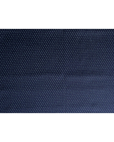 Tela japonesa. Motivo tipo kasuri sobre azul navy