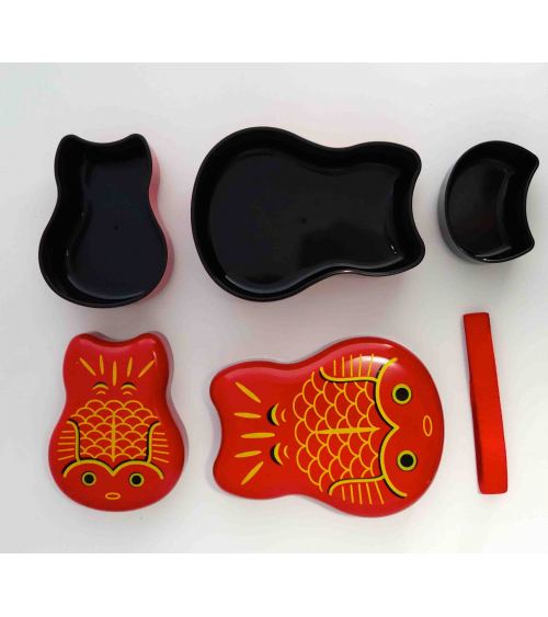 Carpas kawaii rojo