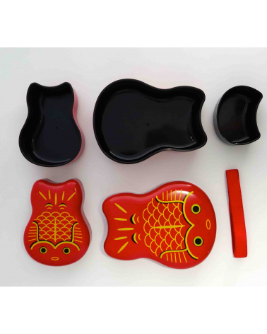 Carpas kawaii rojo