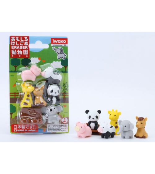 Goma IWAKO animales