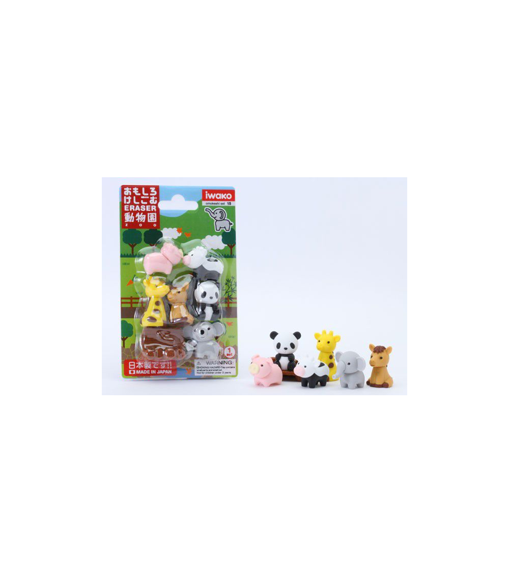 Goma IWAKO animales