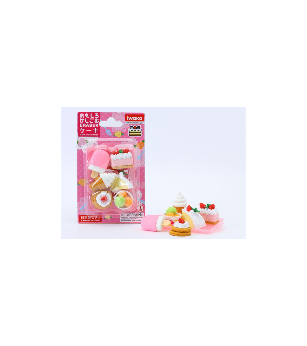 Blister goma IWAKO postres