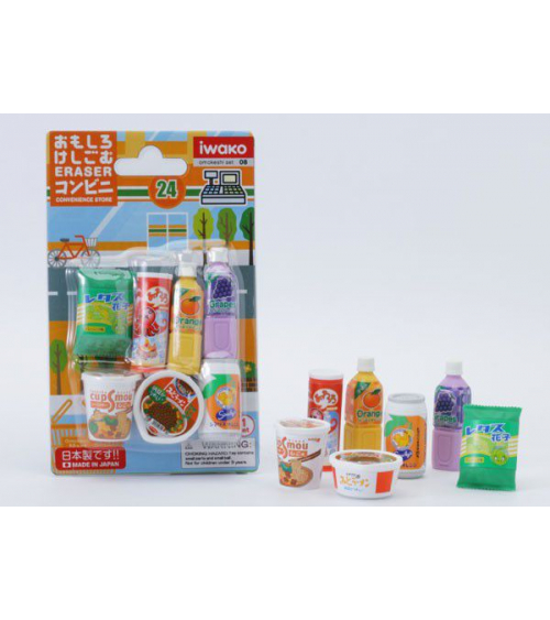 Blister goma IWAKO bebidas y snack