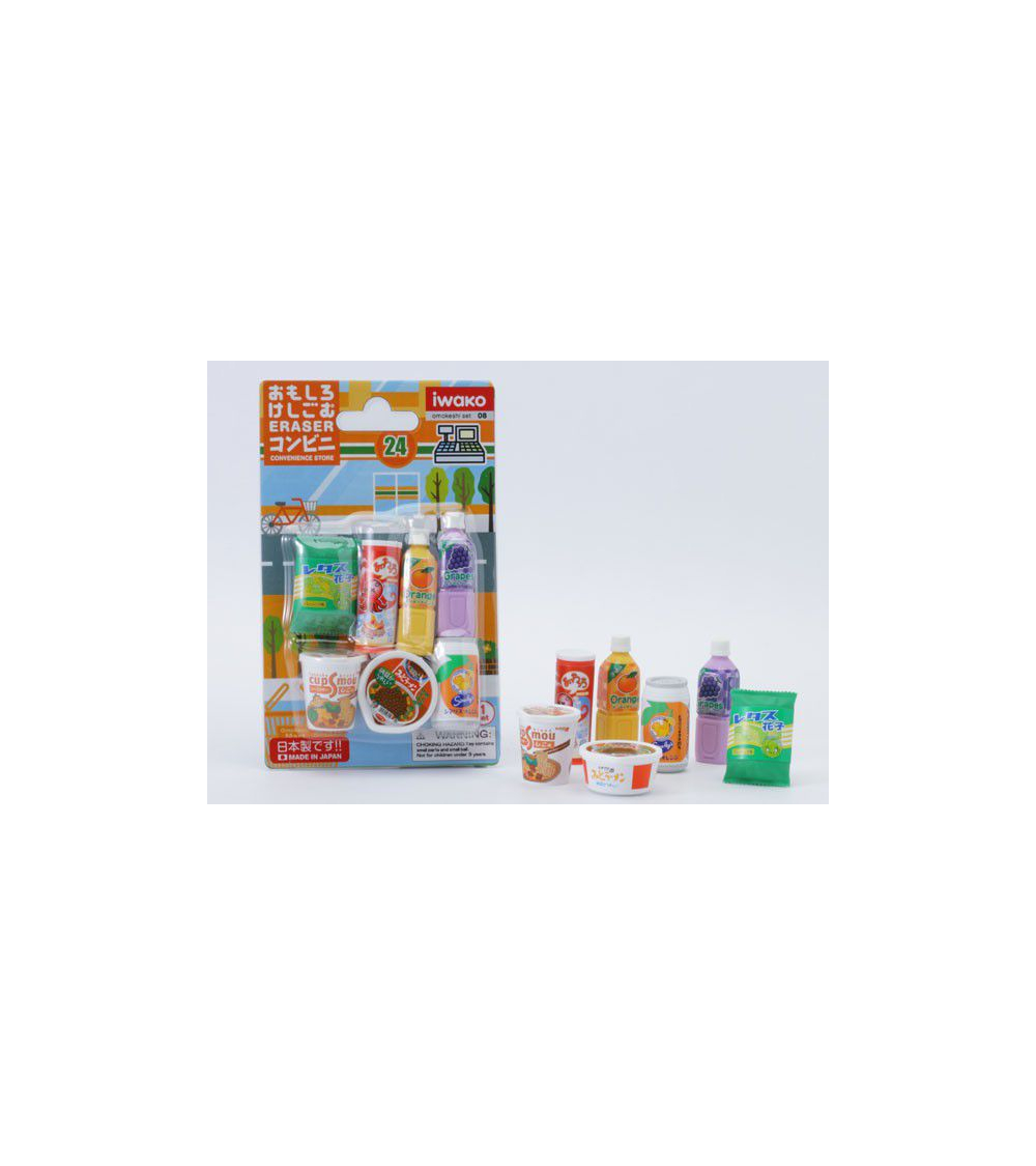 Blister goma IWAKO bebidas y snack
