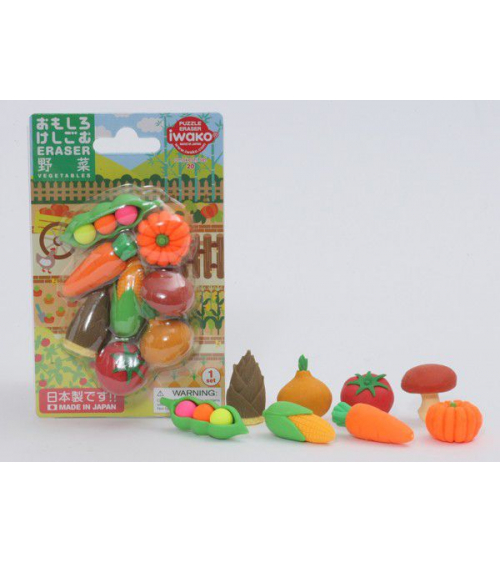 Blister goma IWAKO verduras variadas