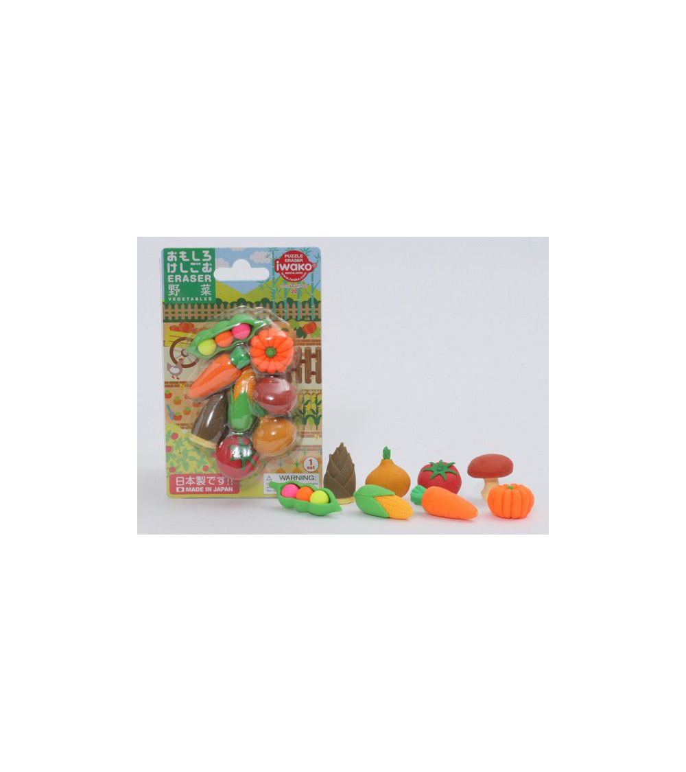 Blister goma IWAKO verduras variadas
