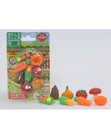 Blister goma IWAKO verduras variadas