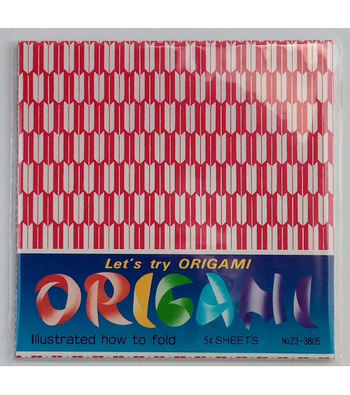 Hojas para origami 15cmx15cm. Diseños tradicionales.