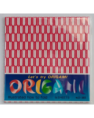 Hojas para origami 15cmx15cm. Diseños tradicionales.