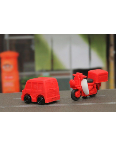 Conjunto gomas IWAKO vehículos de Correos