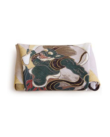 Furoshiki. Rajin y Fujin (48 cm x 48 cm)