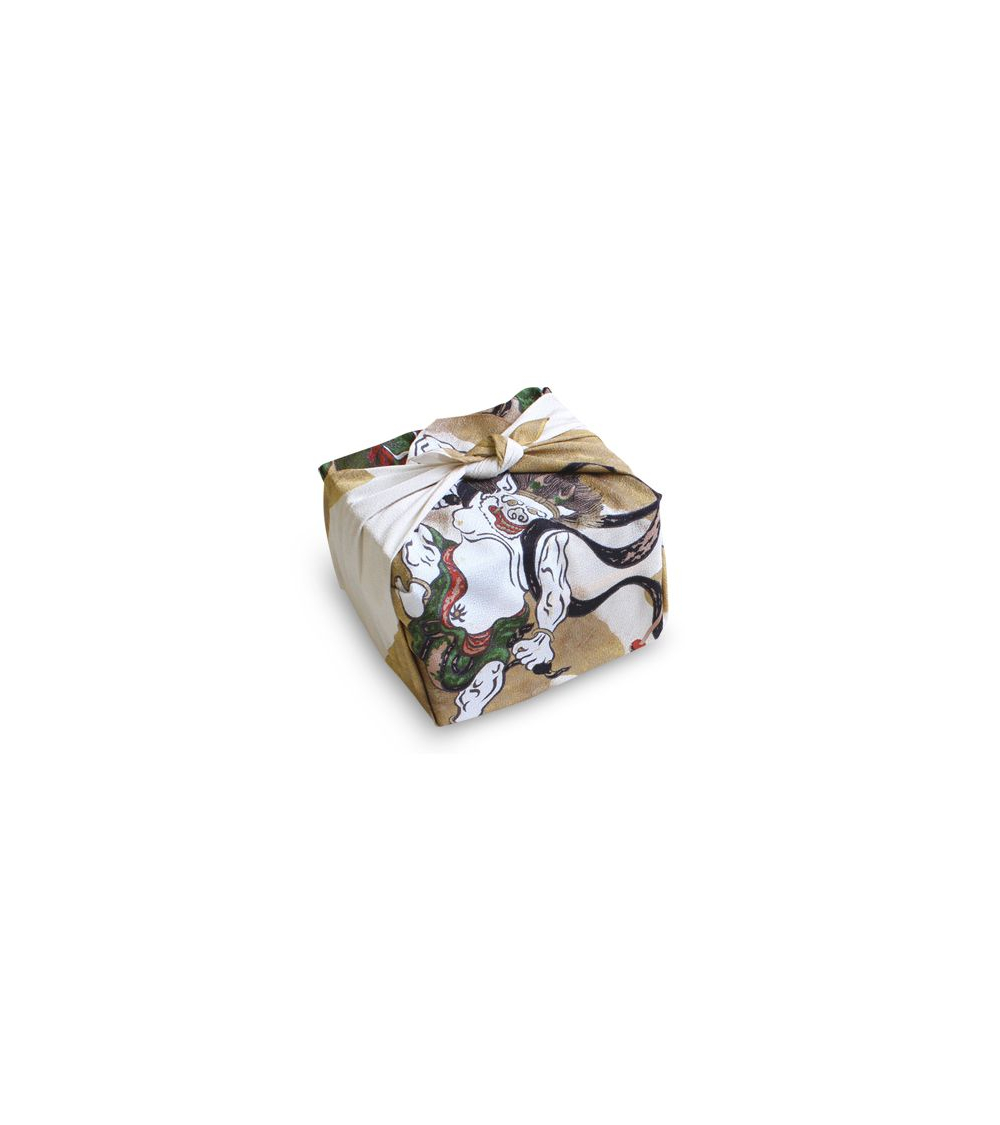Furoshiki. Rajin y Fujin (48 cm x 48 cm)