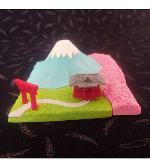 Blister gomas IWAKO Monte Fuji primavera