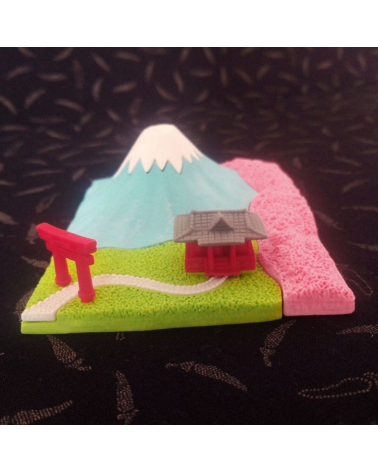 Blister gomas IWAKO Monte Fuji primavera