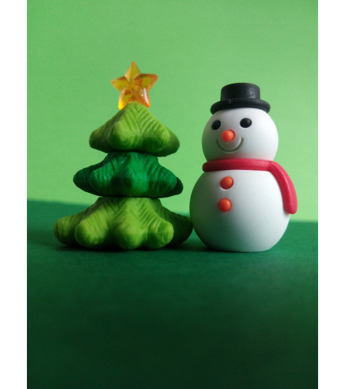 Conjunto gomas IWAKO Navidad