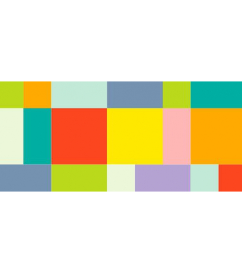 Washi tape (masking tape) mosaic bright