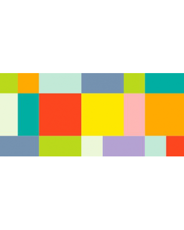Washi tape (masking tape) mosaic bright