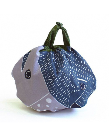 Furoshiki. Kata-kata oso salmón