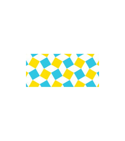 Washi tape (masking tape) square yellow