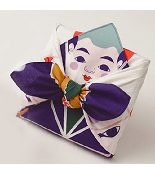 Furoshiki. Origami fukusuke (50 cm x 50 cm)
