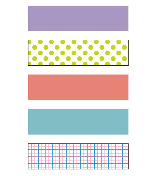 Washi tape (masking tape) box pastel