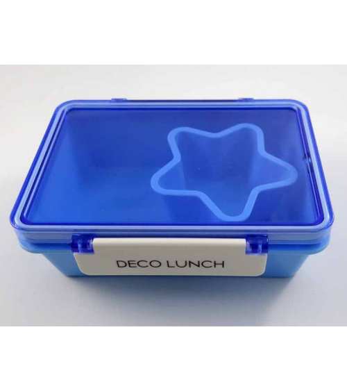 Bento box (Lunch box) deco lunch azul