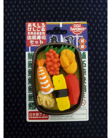Blister goma IWAKO delivery sushi