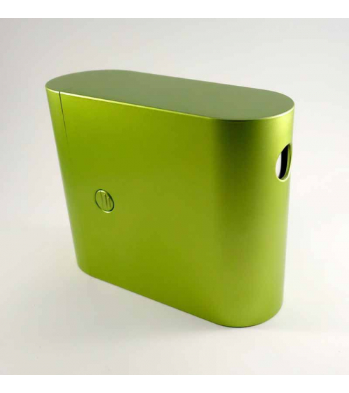 Bento box (Lunch box) compacta verde metalizada
