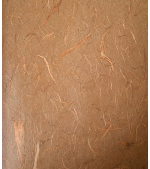 Earth orange Unryu paper