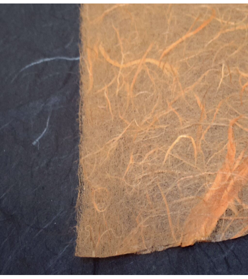 Earth orange Unryu paper
