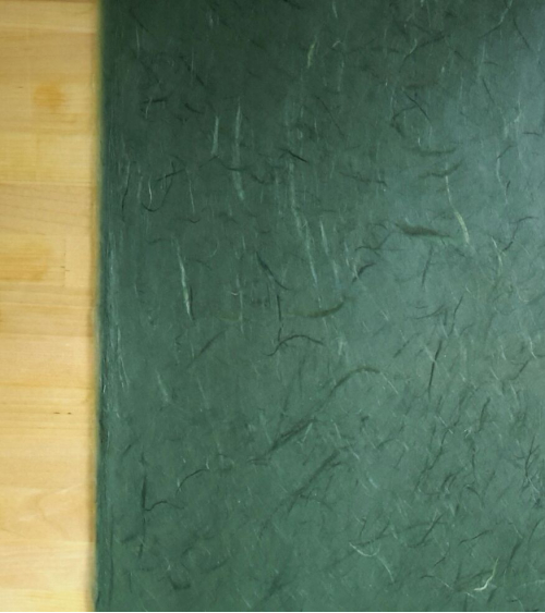 Papel Japonés Unryu verde abeto
