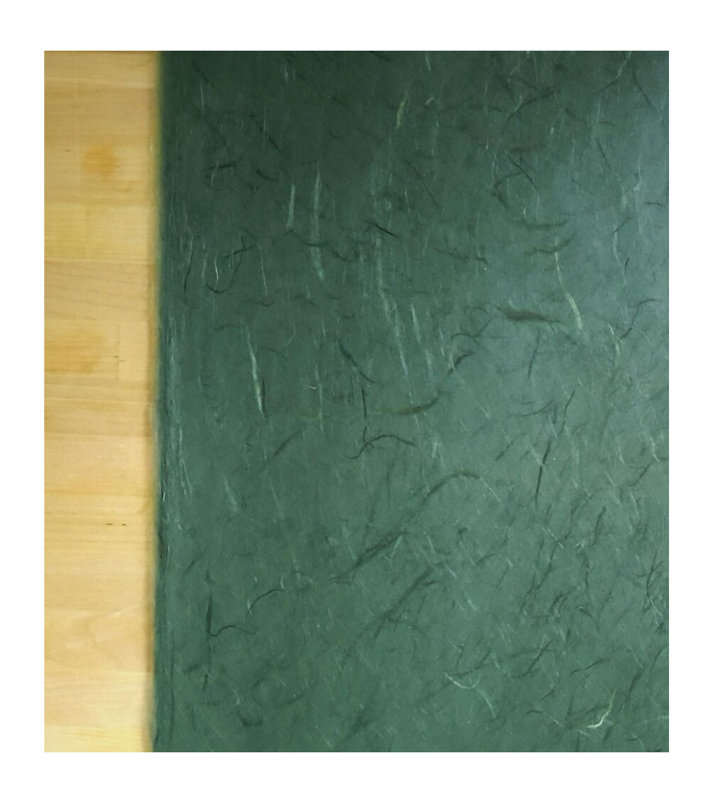 Papel Japonés Unryu verde abeto