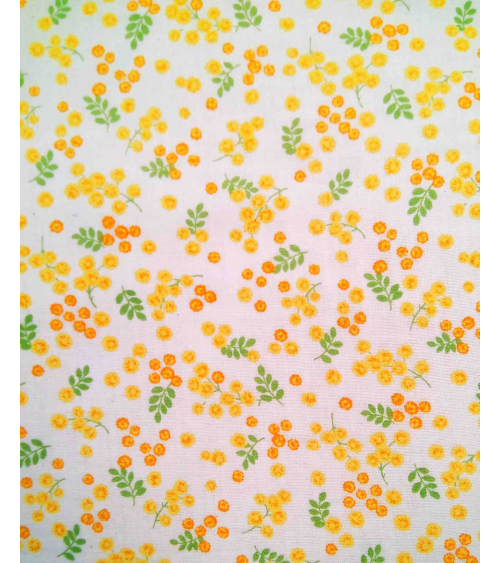 Acacia flowers Japanese double gauze