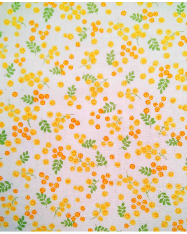 Acacia flowers Japanese double gauze