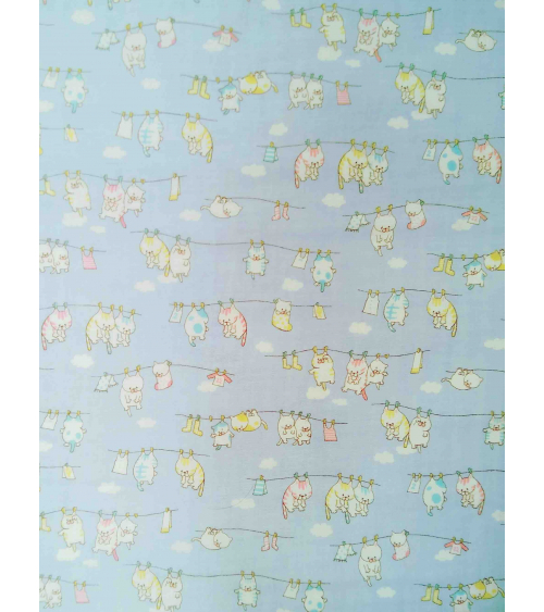 Kittens  Japanese double gauze