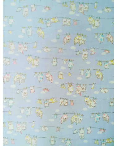 Kittens  Japanese double gauze