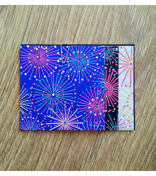 Kit papel origami 2+2+2 hojas Fuegos. 7,5x7,5cm.