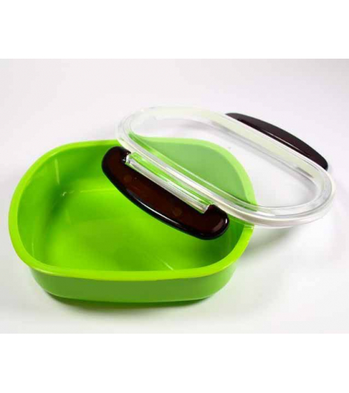 Bento box (Lunch box) glit and brillia funcional verde