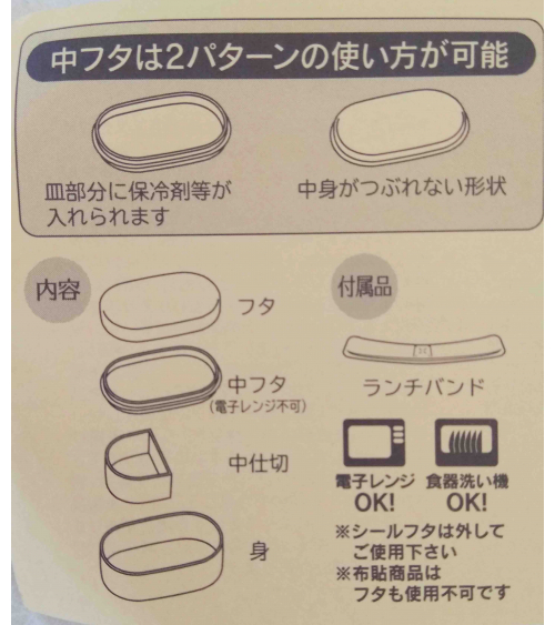 Bento box (Lunch box) matsuri okame