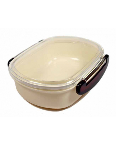 Bento box (Lunch box) grit and brillia funcional beige