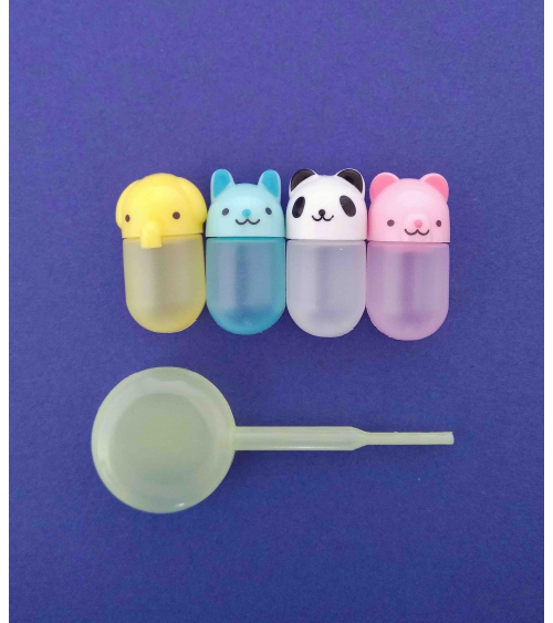 Botellitas de animales para salsas