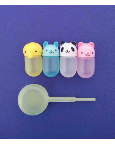 Botellitas de animales para salsas