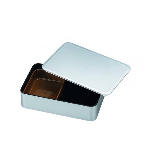 Bento box (Lunch box) silver book