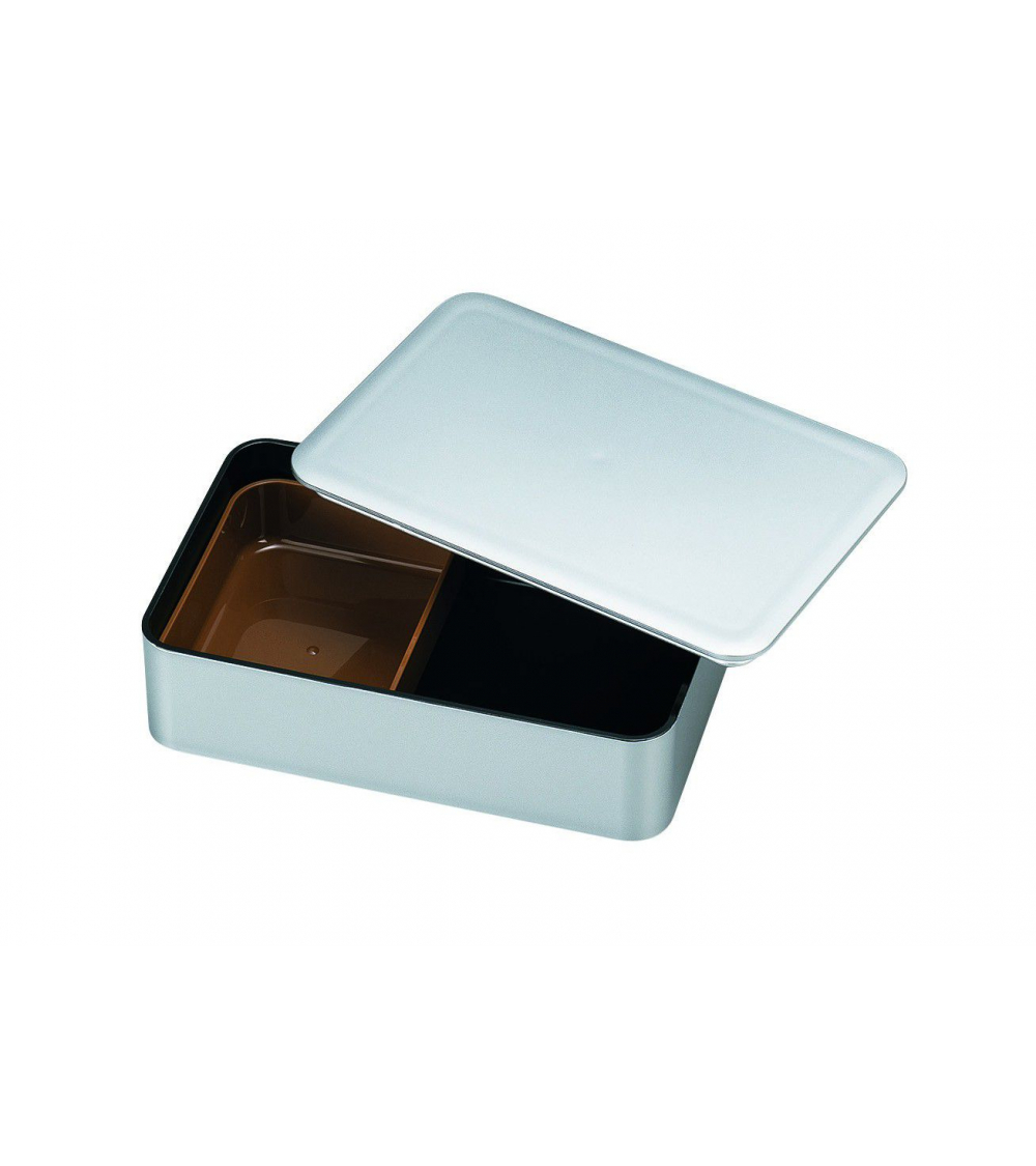 Bento box (Lunch box) silver book