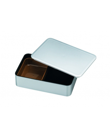 Bento box (Lunch box) silver book