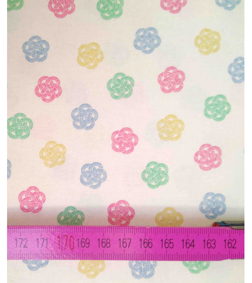 Mizuhiki Japanese printed cotton.