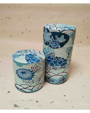 Bote para té Aoi (Azul)
