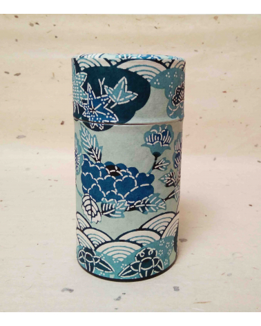 Bote para té Aoi (Azul)