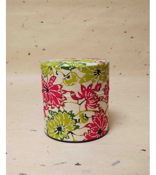 Bote para té Flores