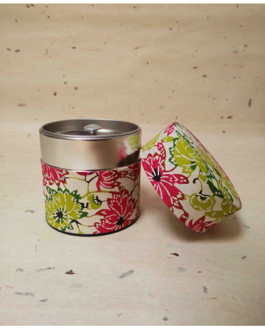 Bote para té Flores